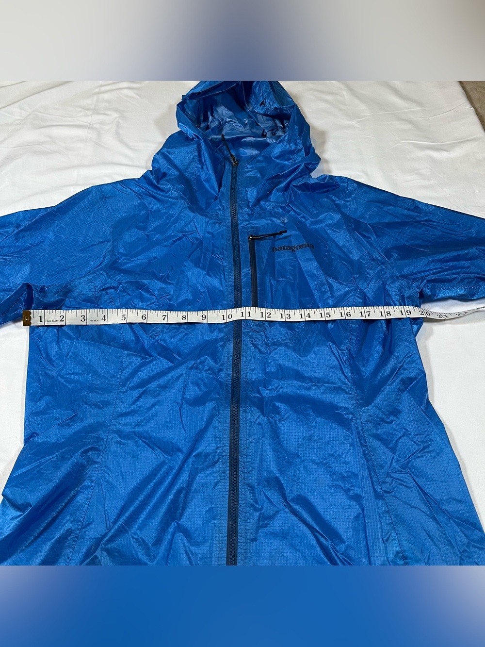Patagonia Jacket Womens Windbreaker Blue Ultralight Packable Sz S - Picture 6 of 9